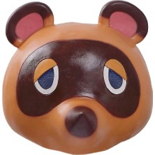 BDZ Mall Tom Nook Rakun Maskesi Hayvan Geçiş Lateks Headgear Cadılar Bayramı Cosplay Ball Sahne