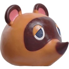 BDZ Mall Tom Nook Rakun Maskesi Hayvan Geçiş Lateks Headgear Cadılar Bayramı Cosplay Ball Sahne