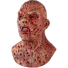 Zombiler Freddy Krueger Maske Lateks Tam Başkanı Kask Cadılar Bayramı Partisi Cosplay Prop Yeni
