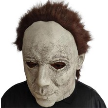 Michael Myers Maske Cadılar Bayramı Lateks Headgear Cosplay Sahne Maskesi(Yurt Dışından)