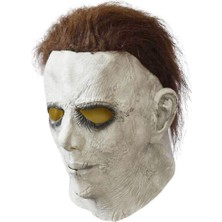 Michael Myers Maske Cadılar Bayramı Lateks Headgear Cosplay Sahne Maskesi(Yurt Dışından)