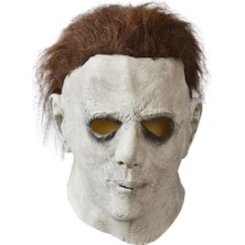 Michael Myers Maske Cadılar Bayramı Lateks Headgear Cosplay Sahne Maskesi(Yurt Dışından)