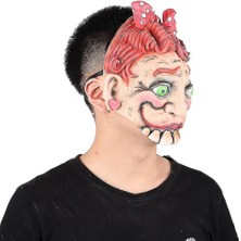 Cadılar Bayramı Komik Korku Buckteeth Maskesi Perili Ev Cosplay Sahne