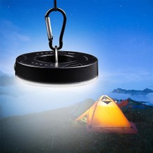 Süper Parlak LED Cob Kamp Lambası Acil Işık Taşınabilir Fener Su Geçirmez Çadır Işık Gece Lambası