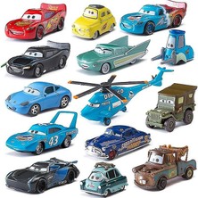 (Holly) 1 Adet Diney Pixar Araba 3 Yıldırım Mcqueen Mater Jackon Torm Ramirez 1:55 Diecat Metal Alaşımlı Çocuk