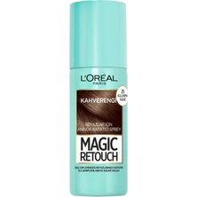 L'Oréal Paris Loreal Paris L'oreal Paris L'oreal Magic Retouch Beyaz Kapatıcı Sprey Kahverengi 75 ml  Saç Spre