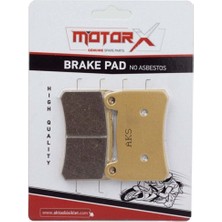 Motorx Rks Titanic 150 / 200 Motosiklet Ön Fren Disk Balatası | Sarı