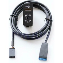 Techmaster Bmw E46 2001-2005 USB Aux Kablosu Bağlantı Aparatı SKU59