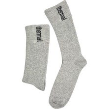 Black Arden Socks Tek Çift 40-44 Erkek Uzun Kışlık Termal Çorap BT-0311