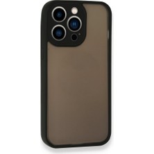 Fitcase iPhone 13 Pro Max Montrea Silikon Arka Kapak - Siyah
