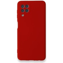 Nevarium Galaxy A22 Kılıf Lansman Içi Kadife Kamera Korumalı Silikon Nano