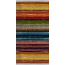Nar Store Home Decoser 4014 Renkli Yıkanabilir Pamuk Tabanlı Kilim