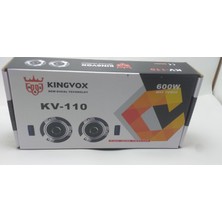  Kingvox Kv 110 Tweeter 10 cm 600WAT 80 Rms Iki Adet ( Kabin Ile Birlikte Gönderilecek)