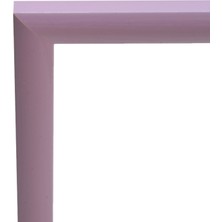 MİXEFOR Boş Çerçeve - 50CM x 70CM Iç Ölçü-Renk LİLA   Arka Yüzey 3 mm Mdf-  Ön yüzey  Kırılmaz  parlama yapmayan Antireflektif