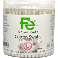 Fe  Fe Pamuklu Kulak Çubuğu 200'LÜ 8693203014367  Yara Bandı