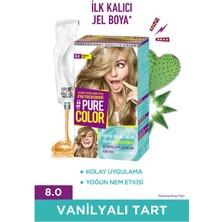 Pure Color  Pure Color 8-0 Vanilyalı Tart  Saç Boyası