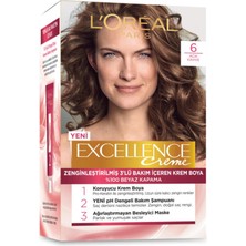 L'Oréal Paris Loreal Paris Excellence Creme Saç Boyası - 6 Açık Kahve Kategori: Saç Boyası