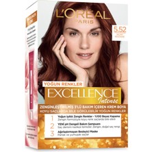 L'Oréal Paris Loreal Paris L'oreal Excellence Intense Saç Boyası - 5.52 Sıcak Kestane Kategori: Saç Boyas