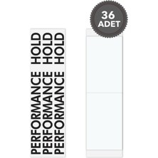 Performance Hold Ultra Bond Yapıştırıcı & Beyaz Düz Saç Bandı 36 Adet & Cilt ve Protez Saç Solvent Seti
