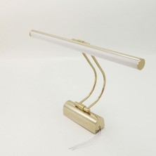 Sunlight Flüt Kuğu Duvar Üstü Ledli Aplik Gold Renk, Beyaz Işık