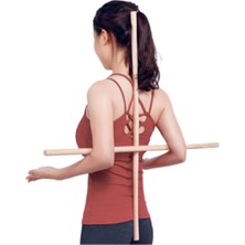 Bundera Yoga Stick Pilates Fitness Spor Aleti Vücut Esneme Gerdirme Kardiyo Egzersiz