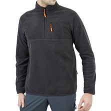 Alpinist 600508 Gamma Yarım Fermuarli Polar Antrasit Erkek Outdoor Polar Ceket 600508-GAMMA-YARIM-FERMUARLI-POLAR-ANTRASIT Gri