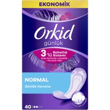 Orkid Günlük Koruma Eko Normal 40'lı Hijyenik Ped