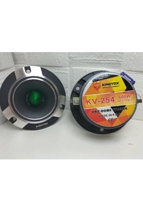Kingvox KV-254 600 W 80 Rms 10 cm Dome Tweeter 1 Takım