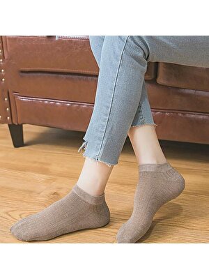 Soytemiz Çorap Bayan Patik Çorap Rahat Esnek Cotton 10 Çift