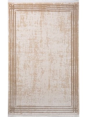 Ipek Mekik 200X300 cm Sardes Halı 6135A-KREM