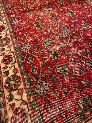 Ottoman Oushak Rugs Serpme Desen Bordürlü Burdur Uşak 205X105