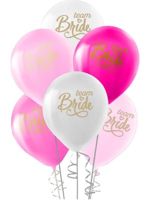 Balonevi Balon Team Bride Bekarlığa Veda (10 Adet)