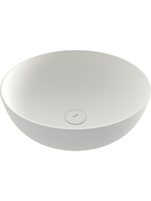 Bocchi Slim Line Yuvarlak Lavabo 38 cm Mat Kahve