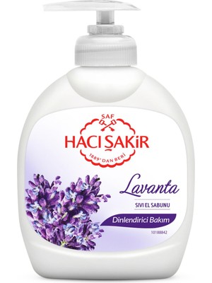 Hacı Şakir Hacı Şakir Lavanta Dinlendirici Bakım Sıvı Sabun 300 ml Banyo Sabunu