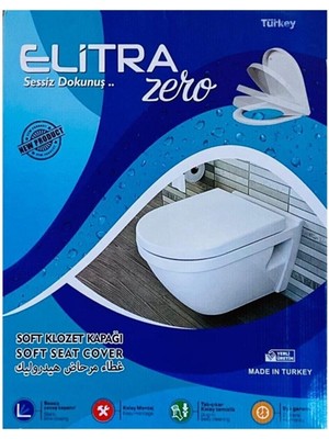 Elitra Zero Soft Klozet Kapağı