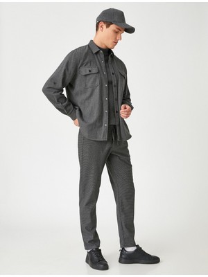 Koton Erkek Tapered Fit Poplin Pantolon