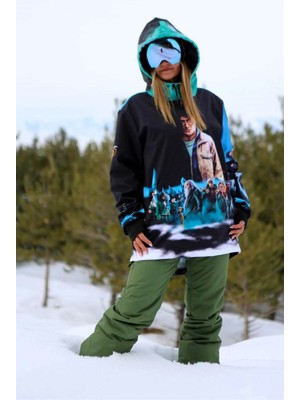 Snowsea Harry Potter Kadın ve Genç Kız Snowboard ve Kayak Montu / Snowsea SS5583