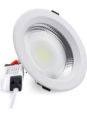 Pamir Pami̇r 10W Cob LED Siva Alti Armatür 6500K (Beyaz Işik)