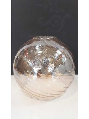 Ada Avize Avize Camı Top Bal Rengi E27 (Boy 14CM.ORTA Çap 15CM)