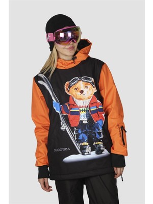 Snowsea Skiing Teddy Bear Bayan Kayak ve Snowboard Montu