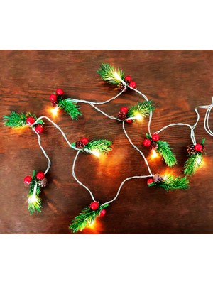 Urban Mood Pn-65 Dekorati̇f Çam LED Işık Zi̇nci̇ri̇