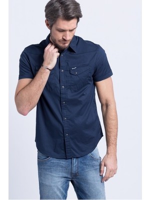 Wrangler S/s Herıtage Western Avıator Navy