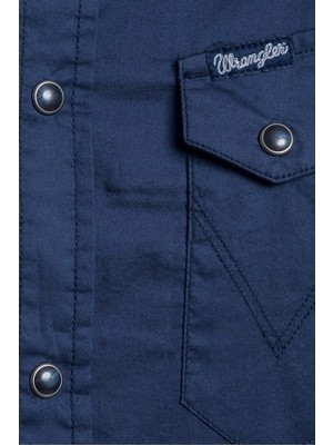 Wrangler S/s Herıtage Western Avıator Navy