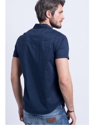 Wrangler S/s Herıtage Western Avıator Navy