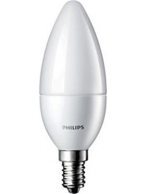 Philips Essential LED Mum Ampul 5.5-40W Sarı Işık E14 Ince Duy