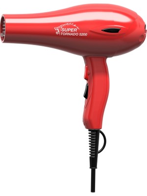 Hector Super Tornado 5200 Fön Makinesi 2400W - Kırmızı
