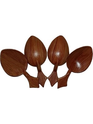 Doop Kısa Saplı Oyun Kaşığı (4 Adet)