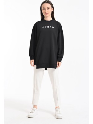 Nefise Oysho Sweatshirt - Siyah