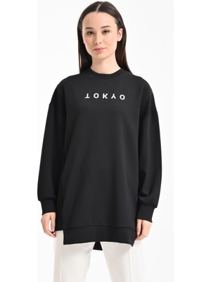 Nefise Oysho Sweatshirt - Siyah