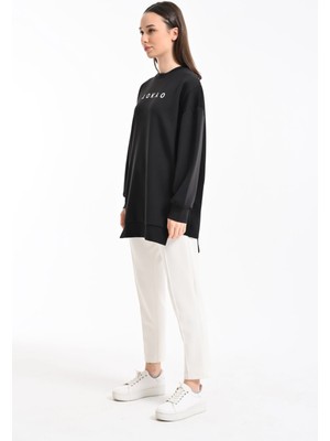 Nefise Oysho Sweatshirt - Siyah